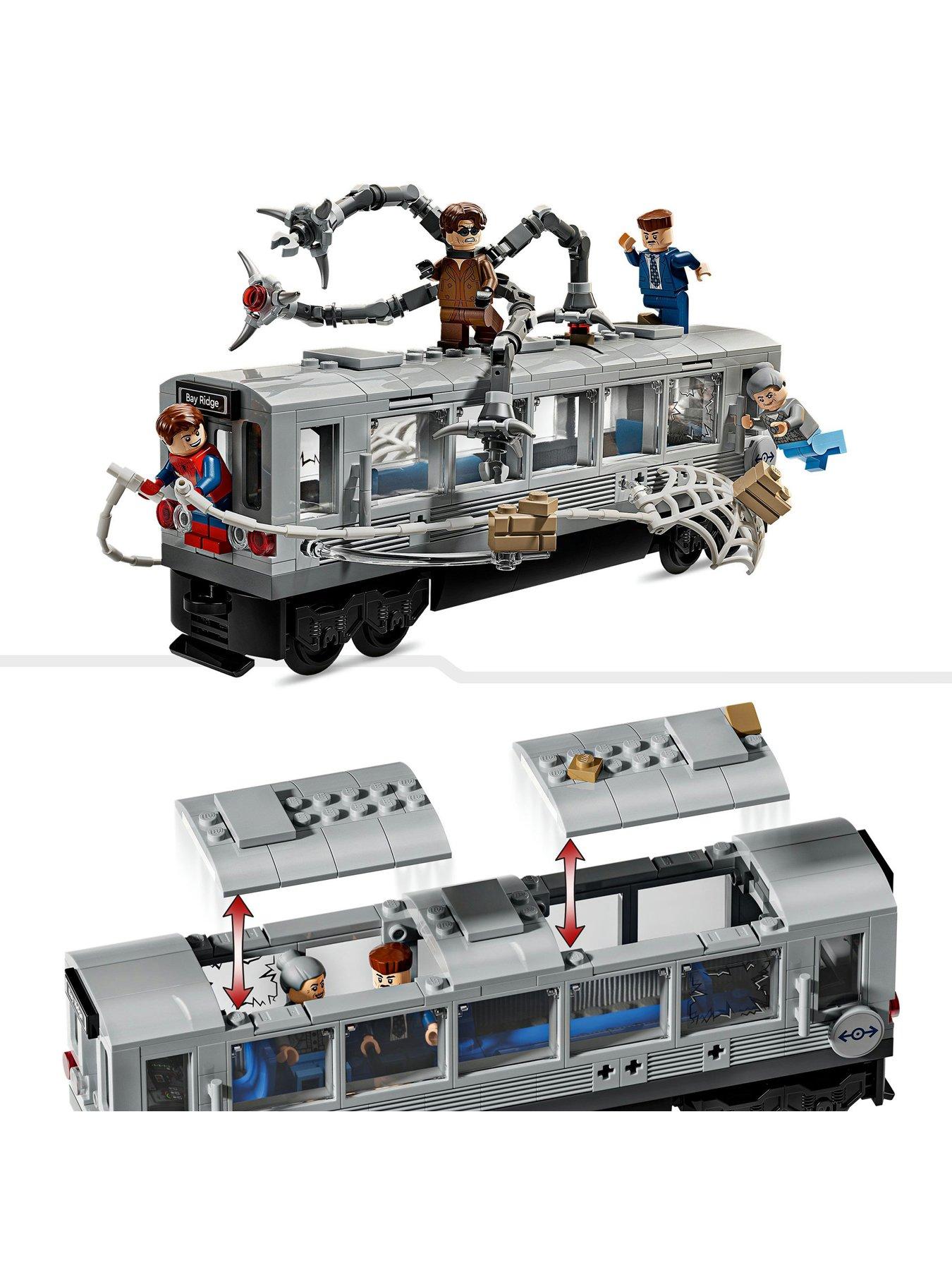Image 3 of 8 of LEGO Marvel Spider-Man vs. Doc Ock Subway Train Scene 76321