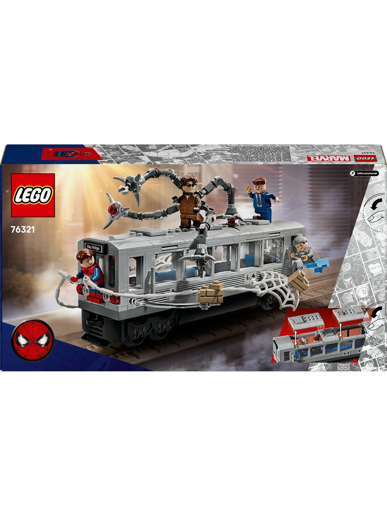 Image 7 of 8 of LEGO Marvel Spider-Man vs. Doc Ock Subway Train Scene 76321