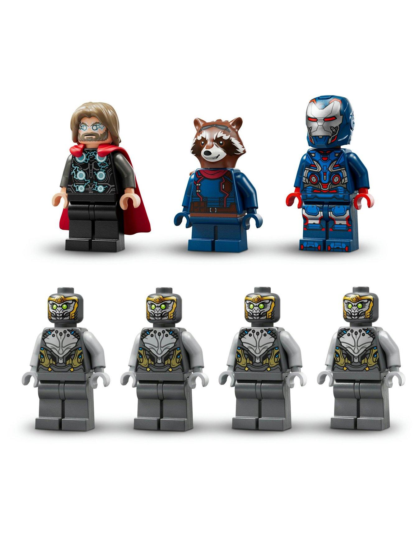 Image 4 of 8 of LEGO Super Heroes Avengers: Endgame Thor vs. Chitauri 76322