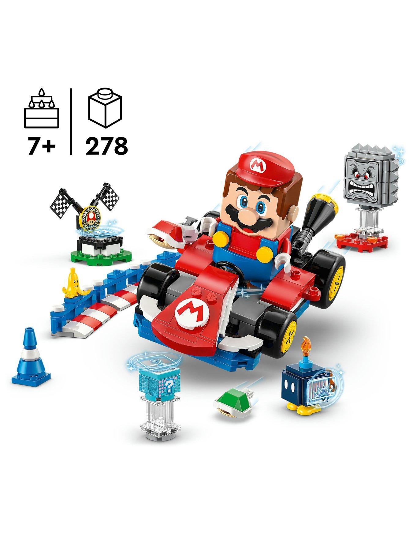 Image 2 of 8 of LEGO Super Mario Mario Kart &ndash; Interactive Mario &amp; Standard Kart 72043