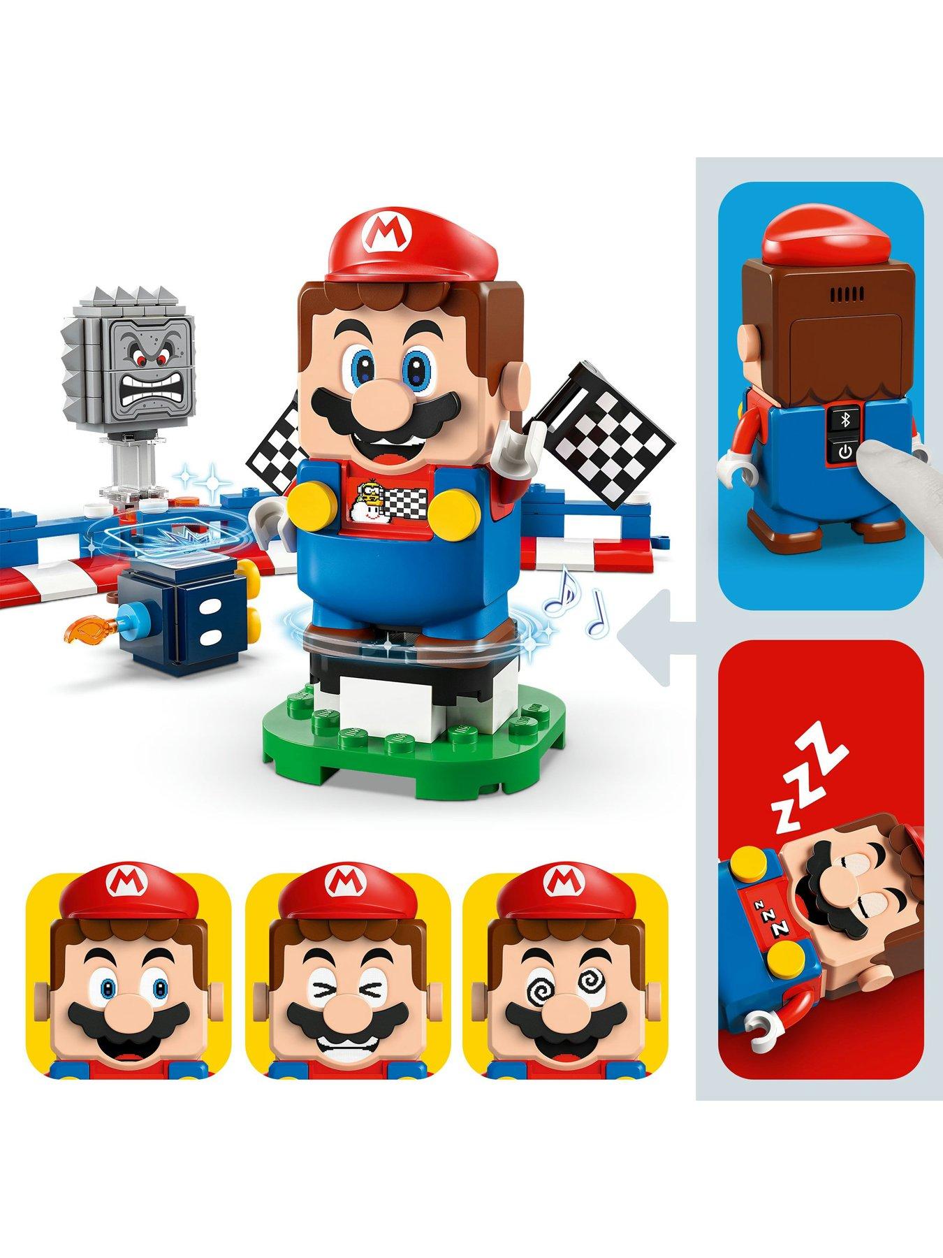 Image 3 of 8 of LEGO Super Mario Mario Kart &ndash; Interactive Mario &amp; Standard Kart 72043