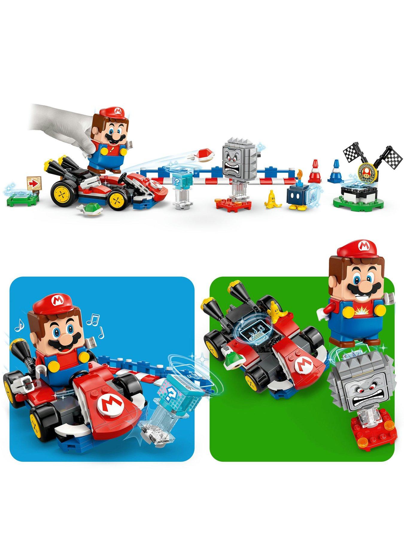 Image 4 of 8 of LEGO Super Mario Mario Kart &ndash; Interactive Mario &amp; Standard Kart 72043