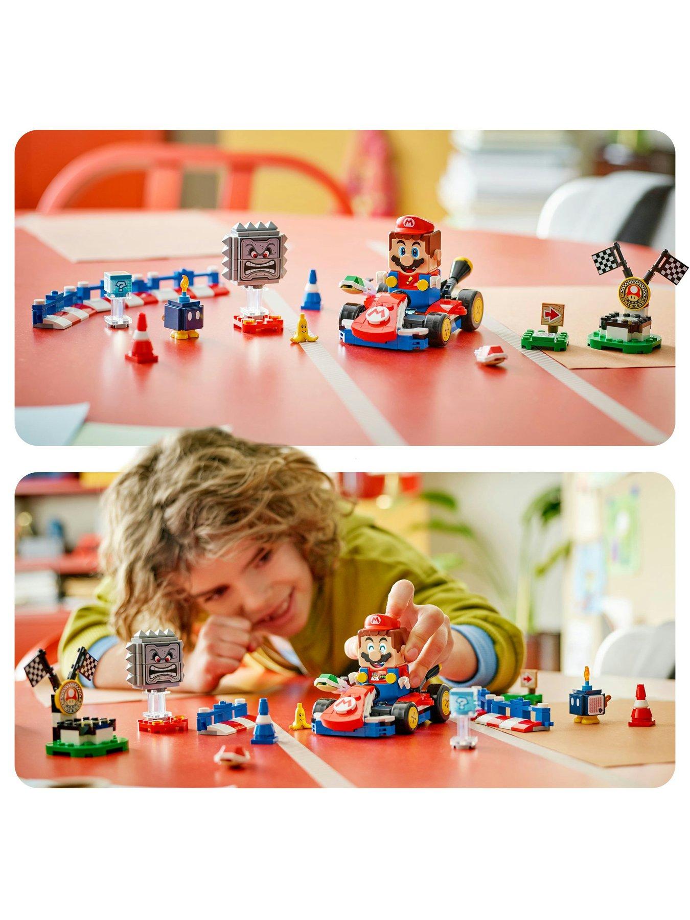 Image 6 of 8 of LEGO Super Mario Mario Kart &ndash; Interactive Mario &amp; Standard Kart 72043