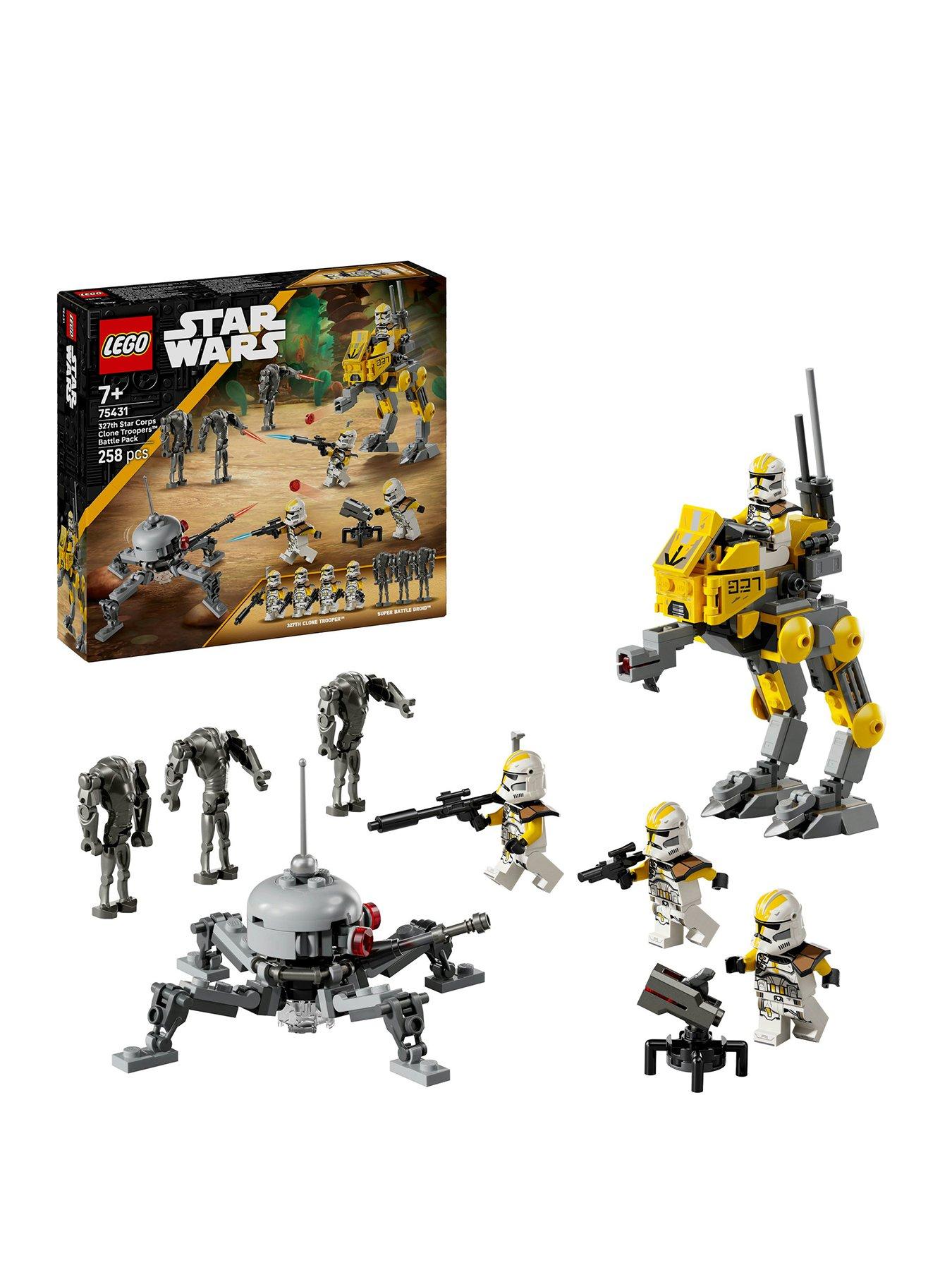Image 1 of 8 of LEGO Star Wars 327th Star Corps Clone Troopers Battle Pack 75431