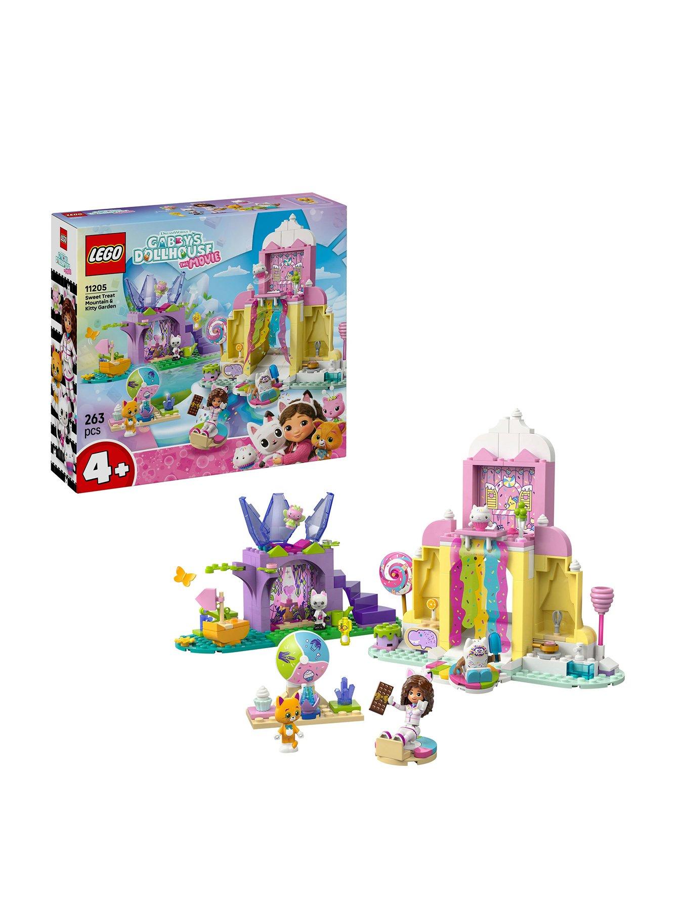Image 1 of 8 of LEGO Gabby's Dollhouse Sweet Treat Mountain &amp; Kitty Garden 11205