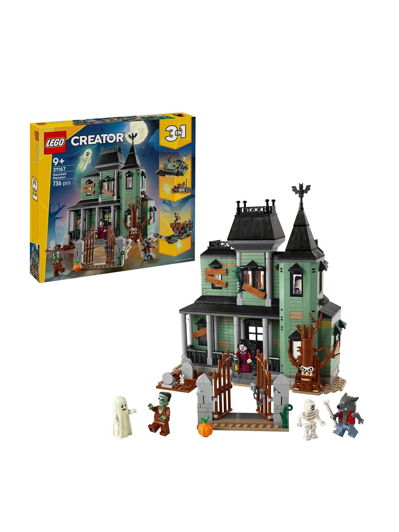 Image 1 of 8 of LEGO Creator 3in1 Haunted Mansion Building Toy 31167