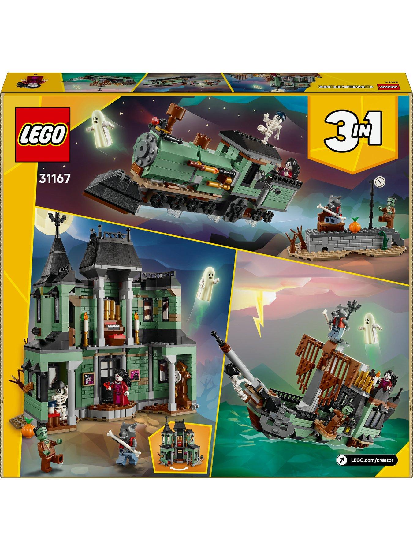 Image 7 of 8 of LEGO Creator 3in1 Haunted Mansion Building Toy 31167