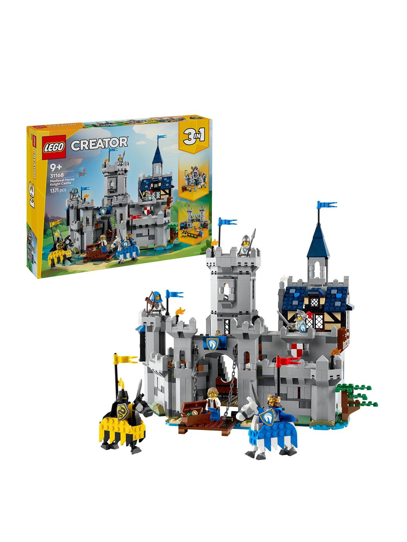 Image 1 of 8 of LEGO Creator 3in1 Medieval Horse Knight Castle 31168