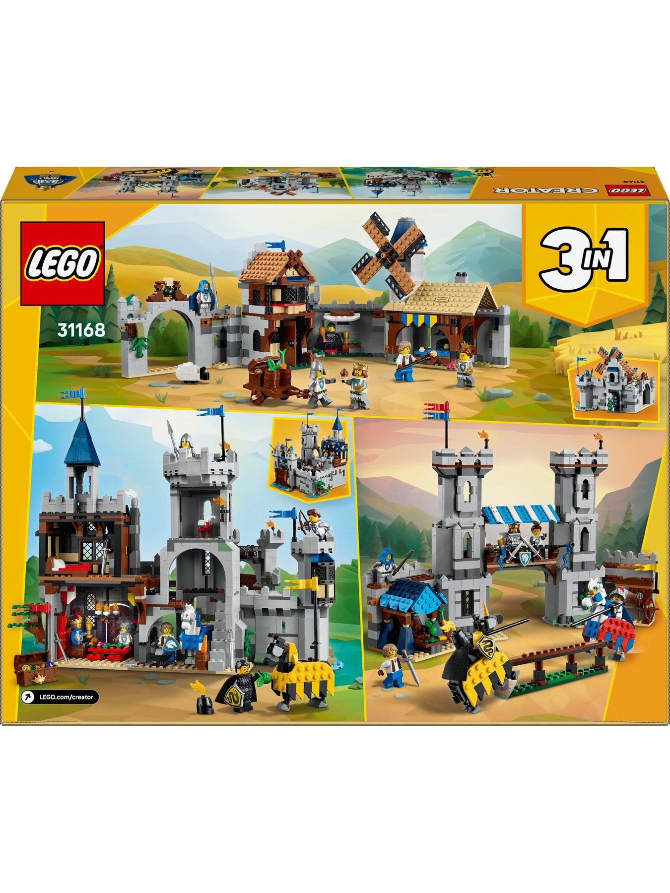 Image 7 of 8 of LEGO Creator 3in1 Medieval Horse Knight Castle 31168