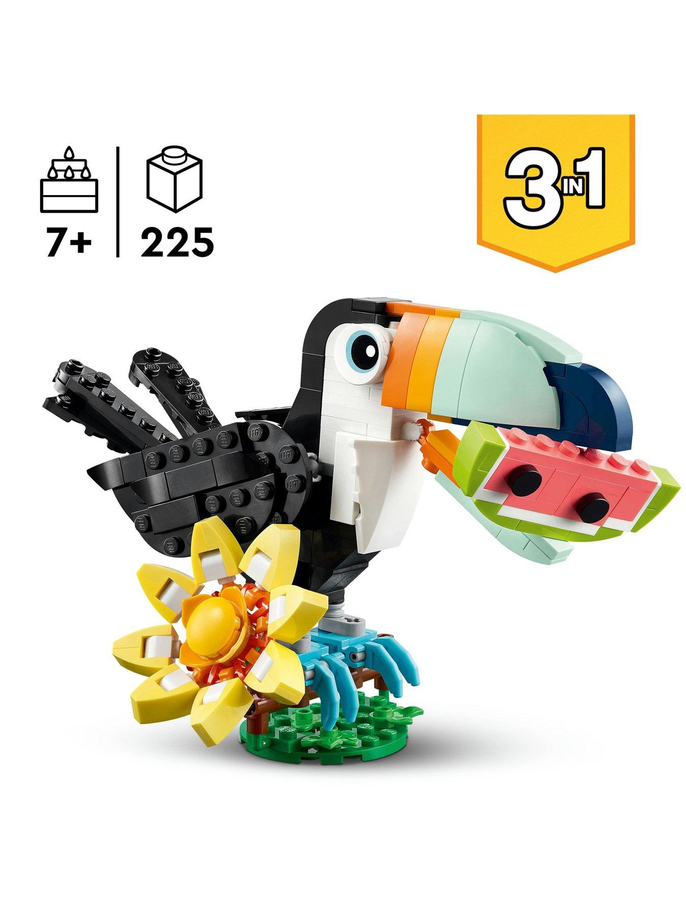 Image 2 of 8 of LEGO Creator 3in1 Wild Animals: Tropical Toucan 31173