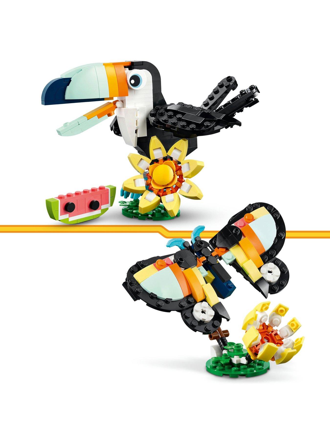 Image 3 of 8 of LEGO Creator 3in1 Wild Animals: Tropical Toucan 31173