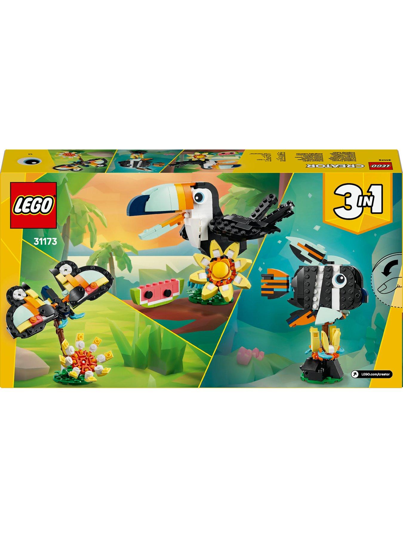 Image 7 of 8 of LEGO Creator 3in1 Wild Animals: Tropical Toucan 31173