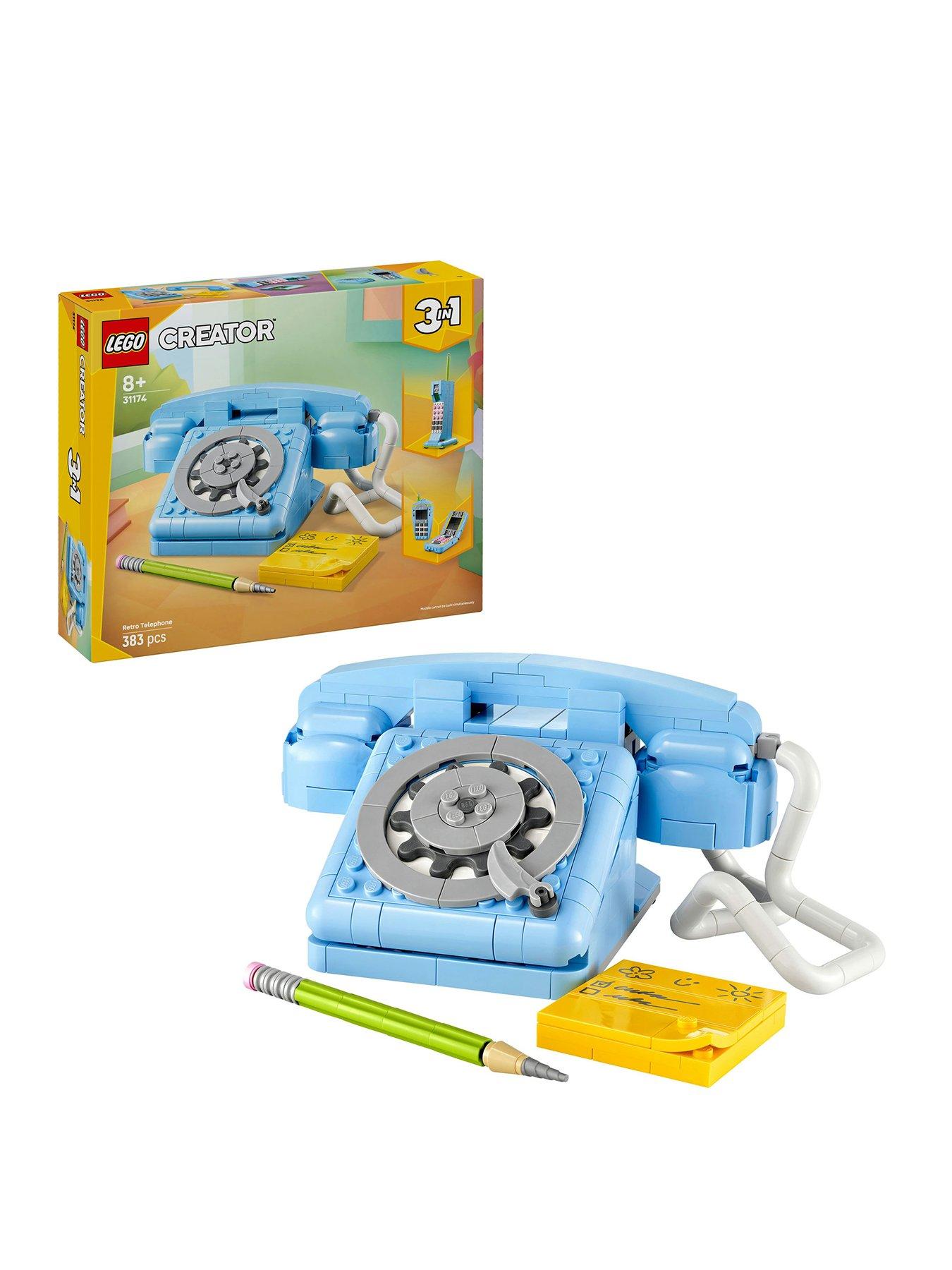 Image 1 of 8 of LEGO Creator 3in1 Retro Telephone Building Toy 31174