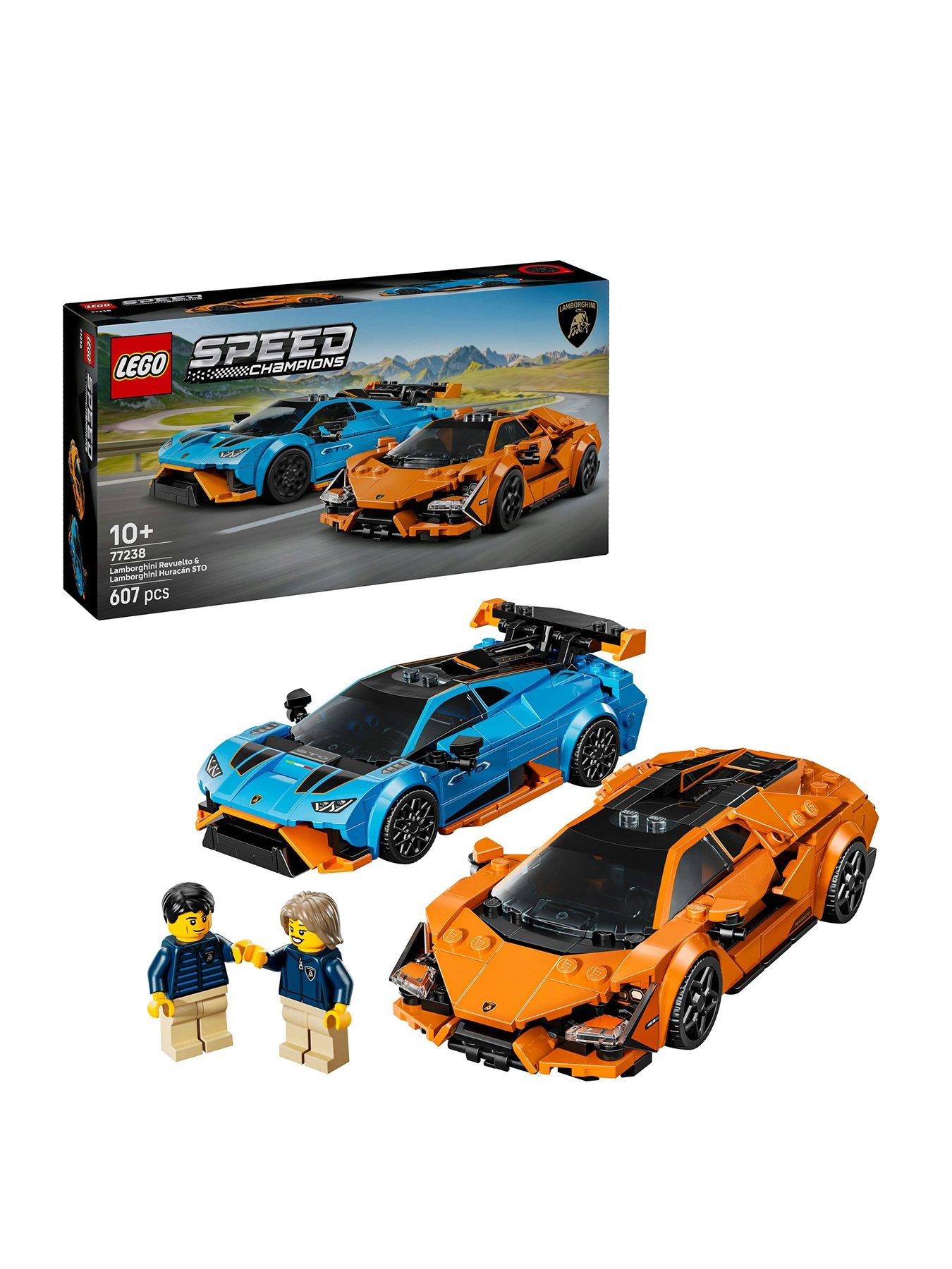 Image 1 of 6 of LEGO Speed Champions Lamborghini Revuelto &amp; Hurac&aacute;n STO 77238