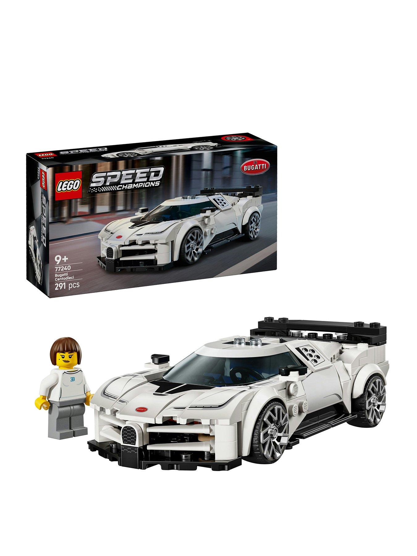 Image 1 of 7 of LEGO Speed Champions Bugatti Centodieci Hyper Sports Car 77240