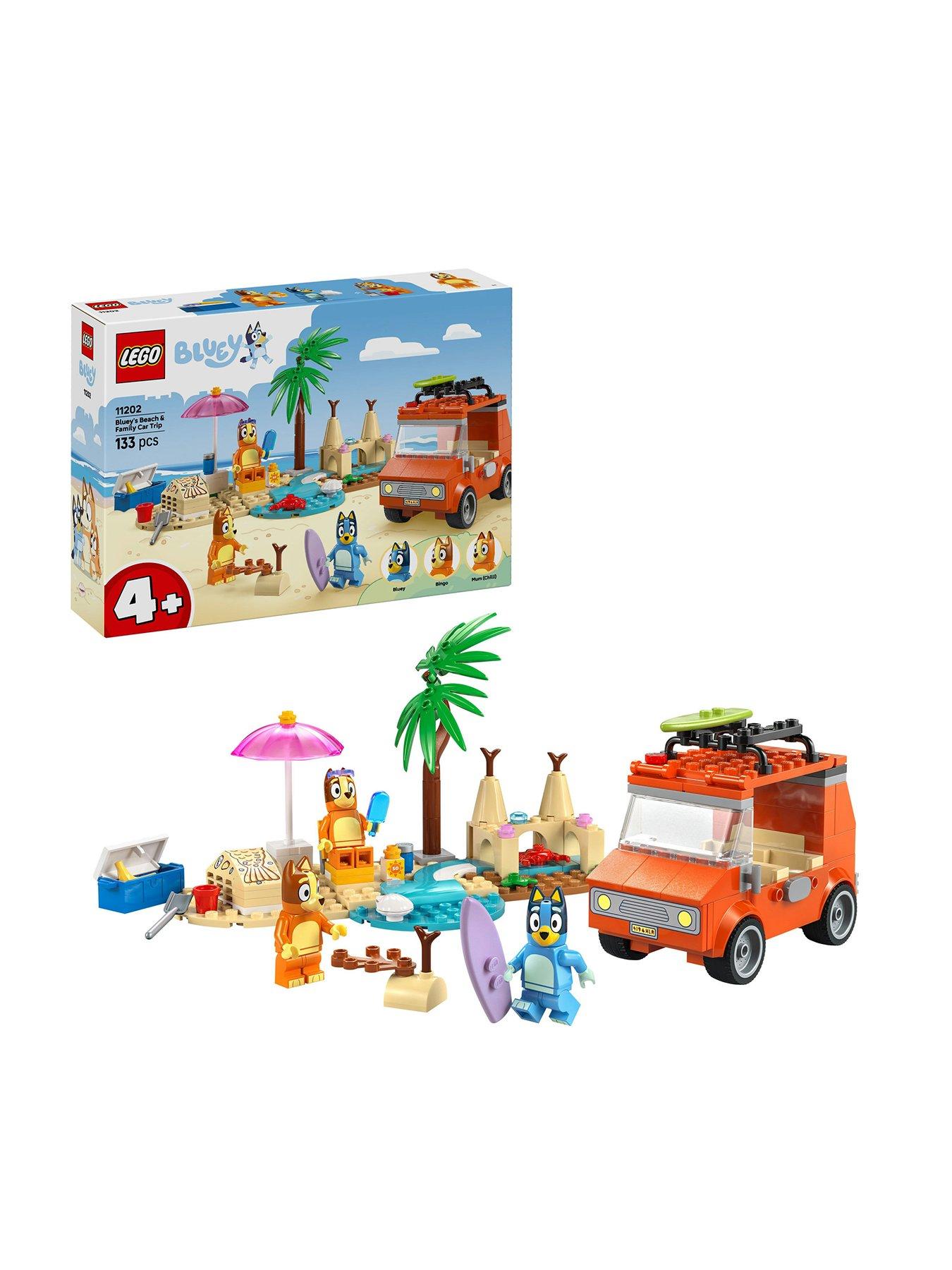 LEGO Bluey’s Beach  &  Family Car Trip 11202