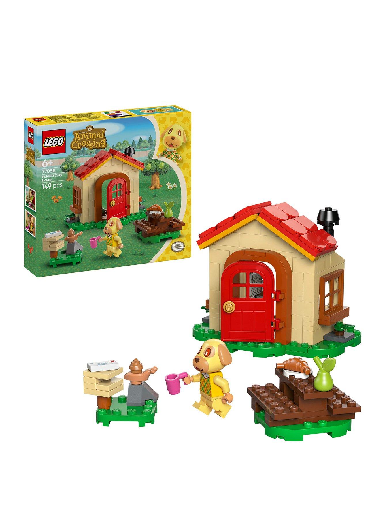 LEGO Animal Crossing Goldie’s Cosy House Toy 77058