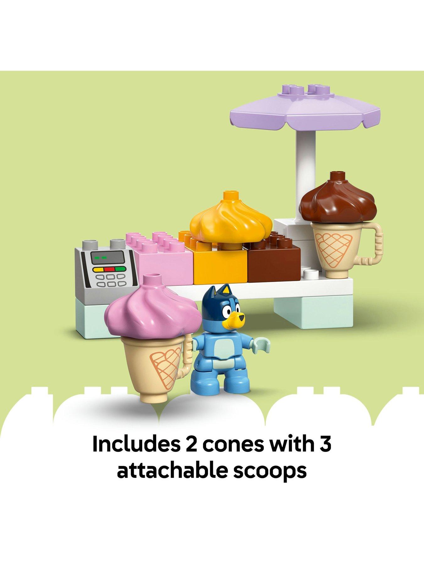 Image 5 of 8 of LEGO Duplo Bluey Ice Cream Trip with Bluey Toy 10458