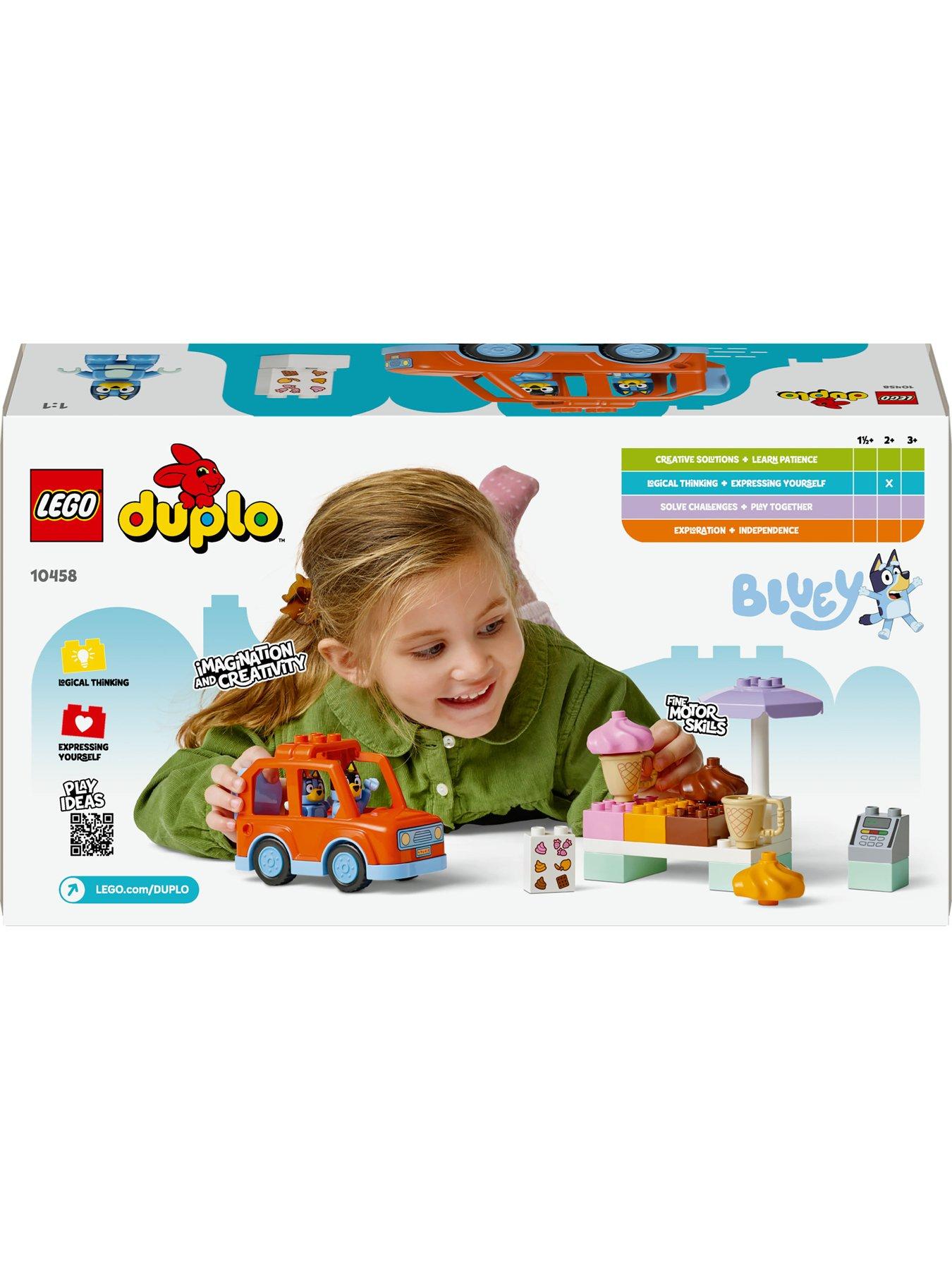Image 7 of 8 of LEGO Duplo Bluey Ice Cream Trip with Bluey Toy 10458