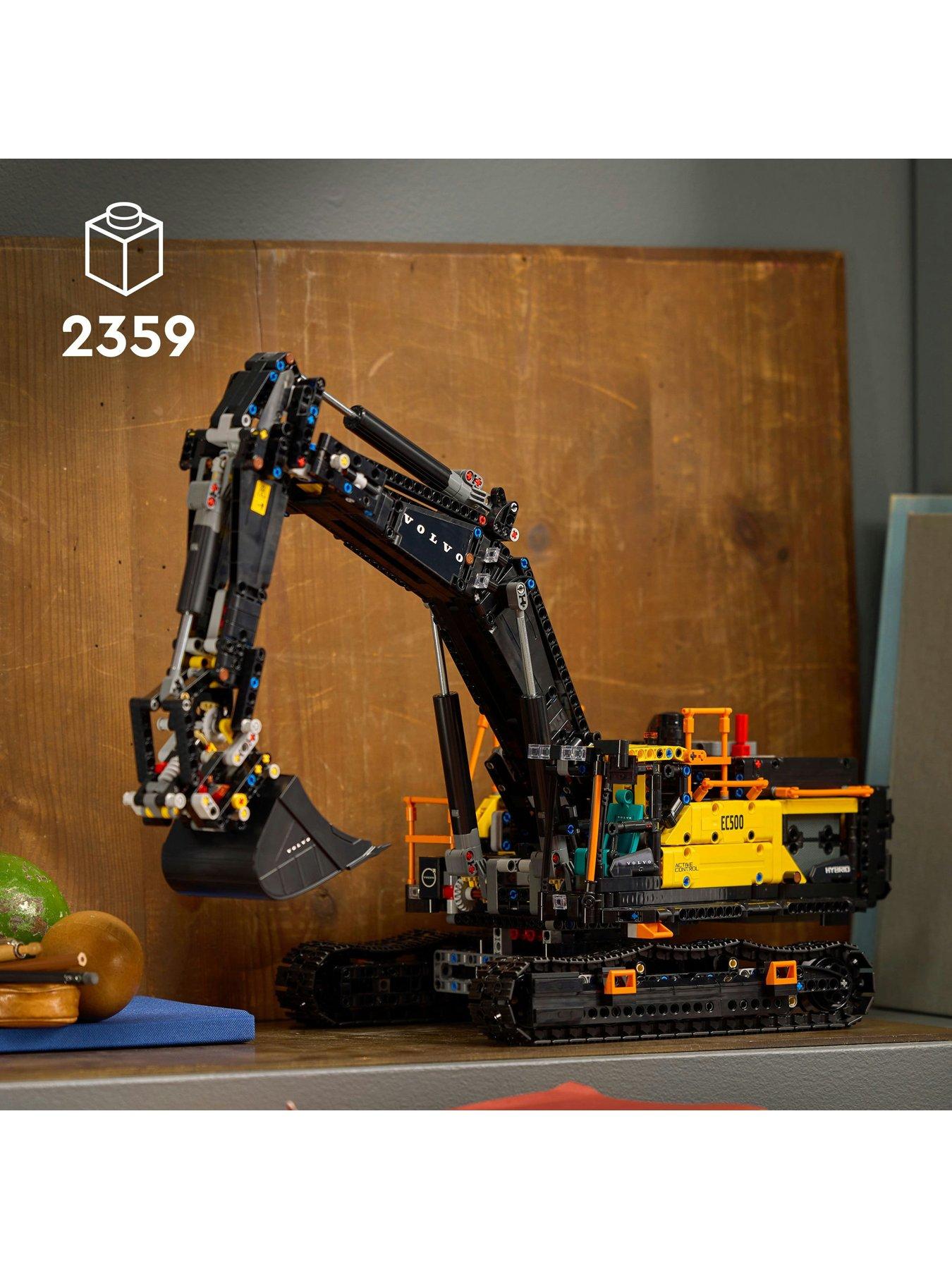  image of lego-technic-volvo-ec500-hybrid-excavator-42215