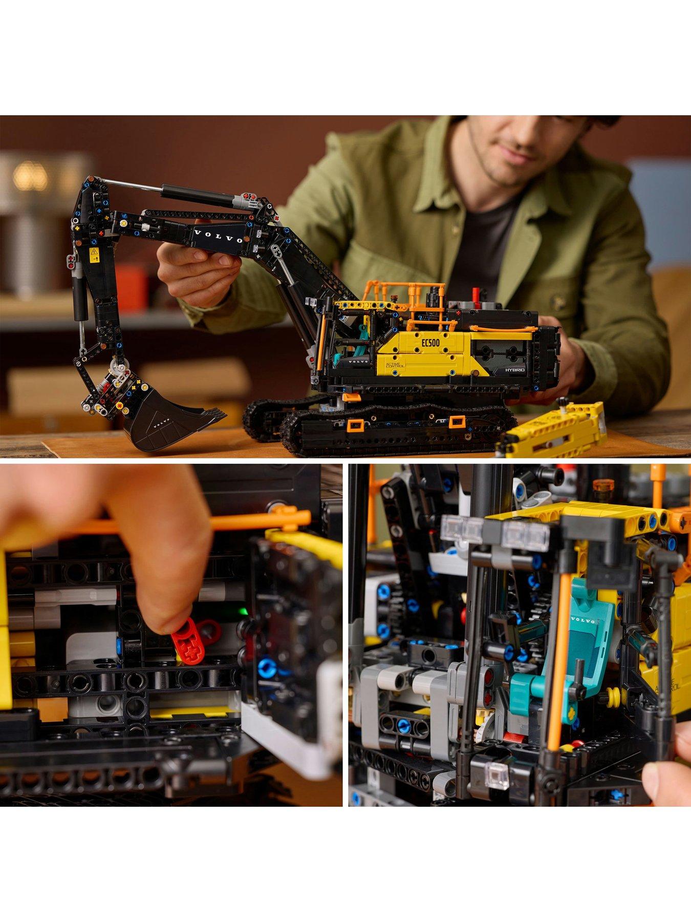  image of lego-technic-volvo-ec500-hybrid-excavator-42215