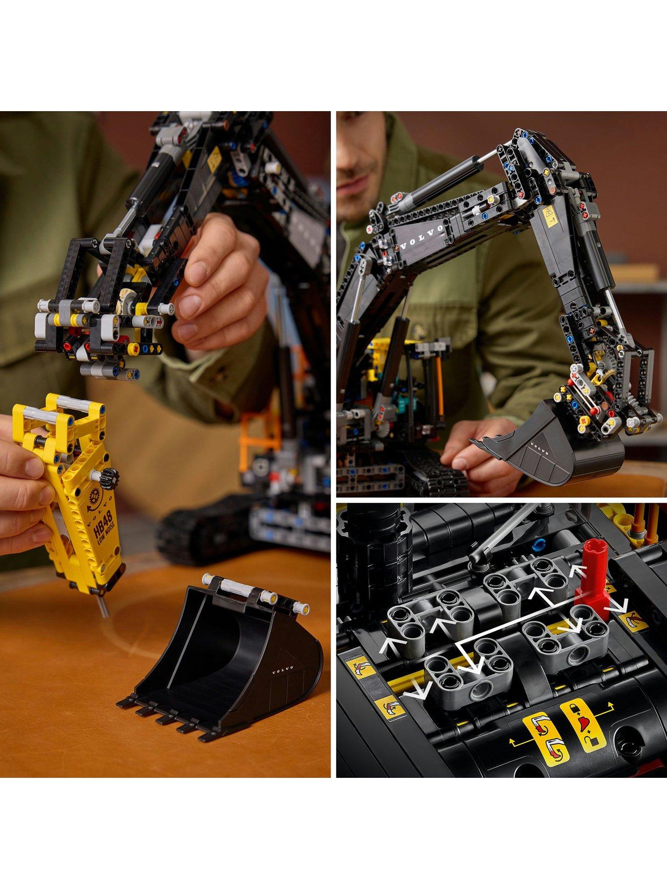  image of lego-technic-volvo-ec500-hybrid-excavator-42215