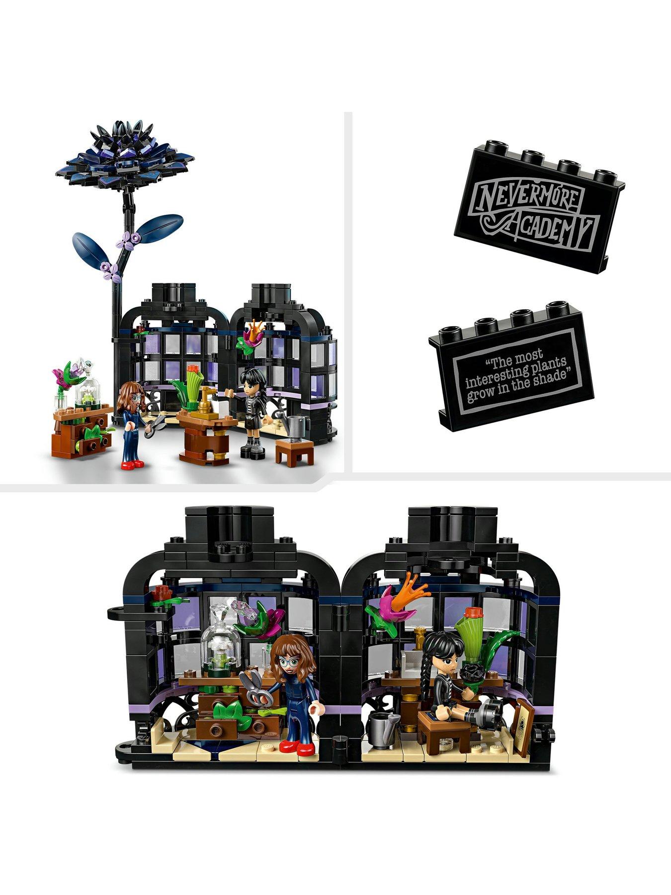 Image 3 of 8 of LEGO Wednesday Wednesday Black Dahlia Flower Toy 76784