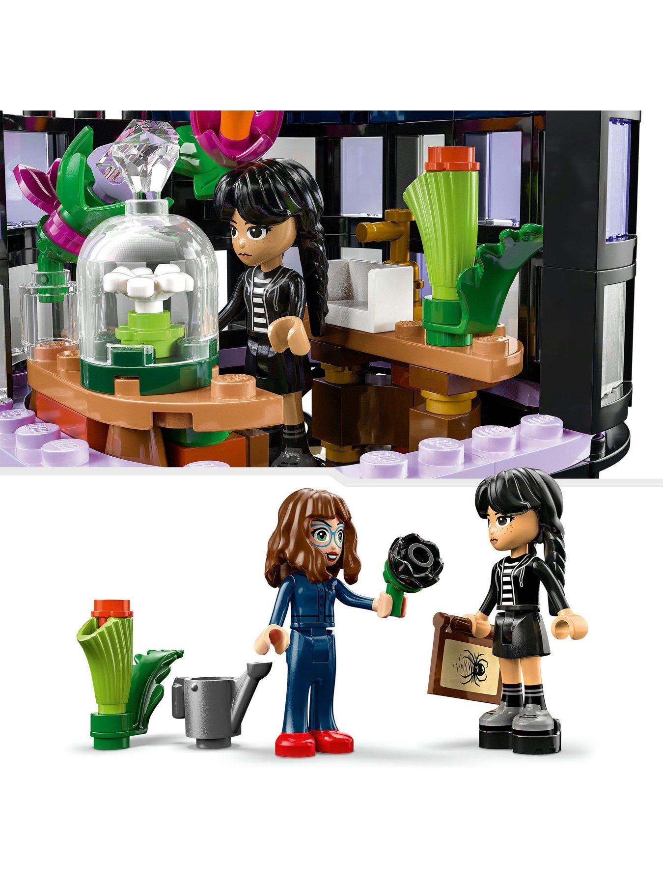 Image 4 of 8 of LEGO Wednesday Wednesday Black Dahlia Flower Toy 76784