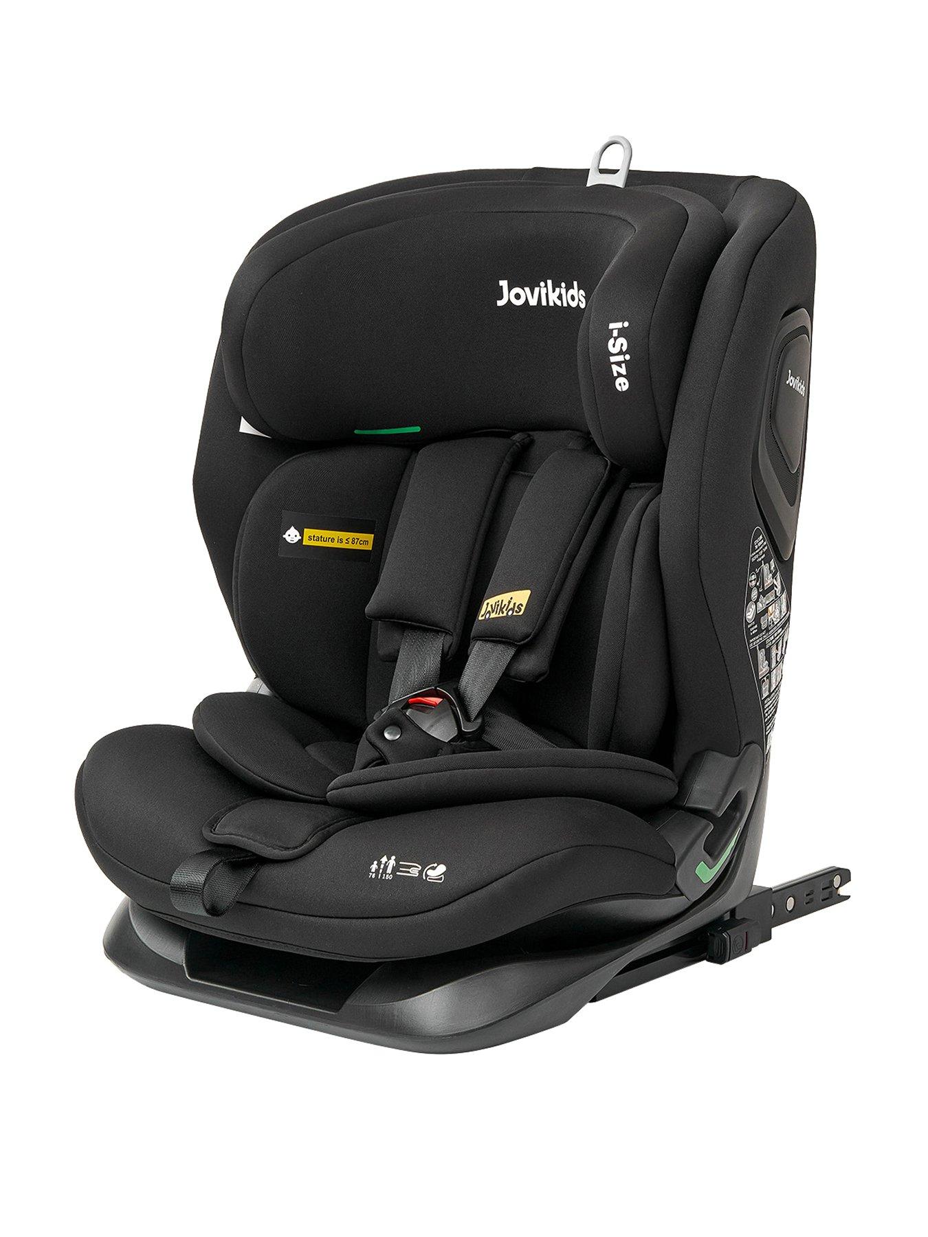 Jovikids Cici 1/2/3 Top Tether Car Seat - Black