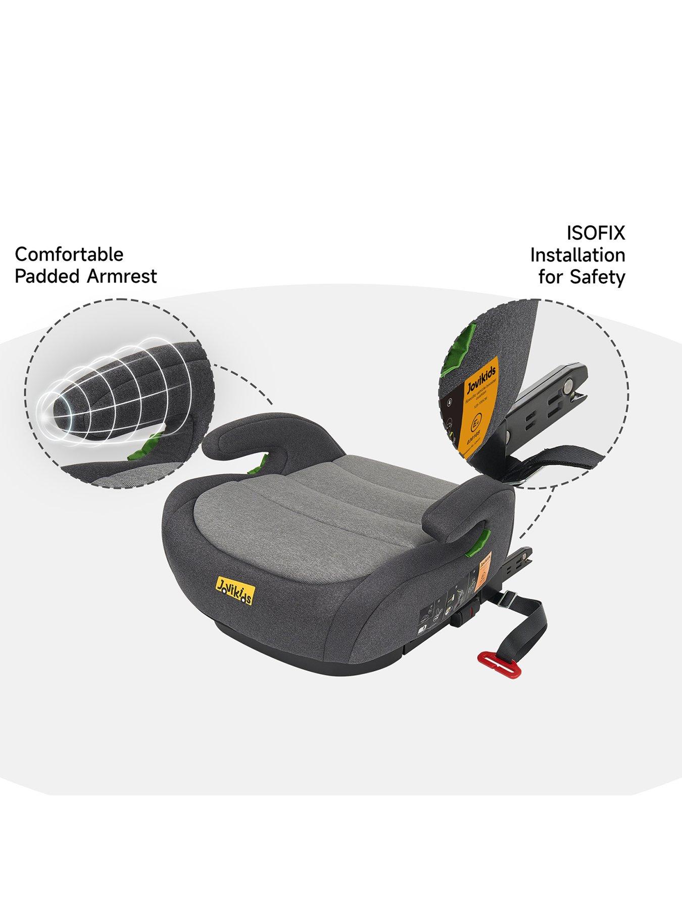Image 4 of 8 of Jovikids Ohho Isofix Booster Car Seat - Black