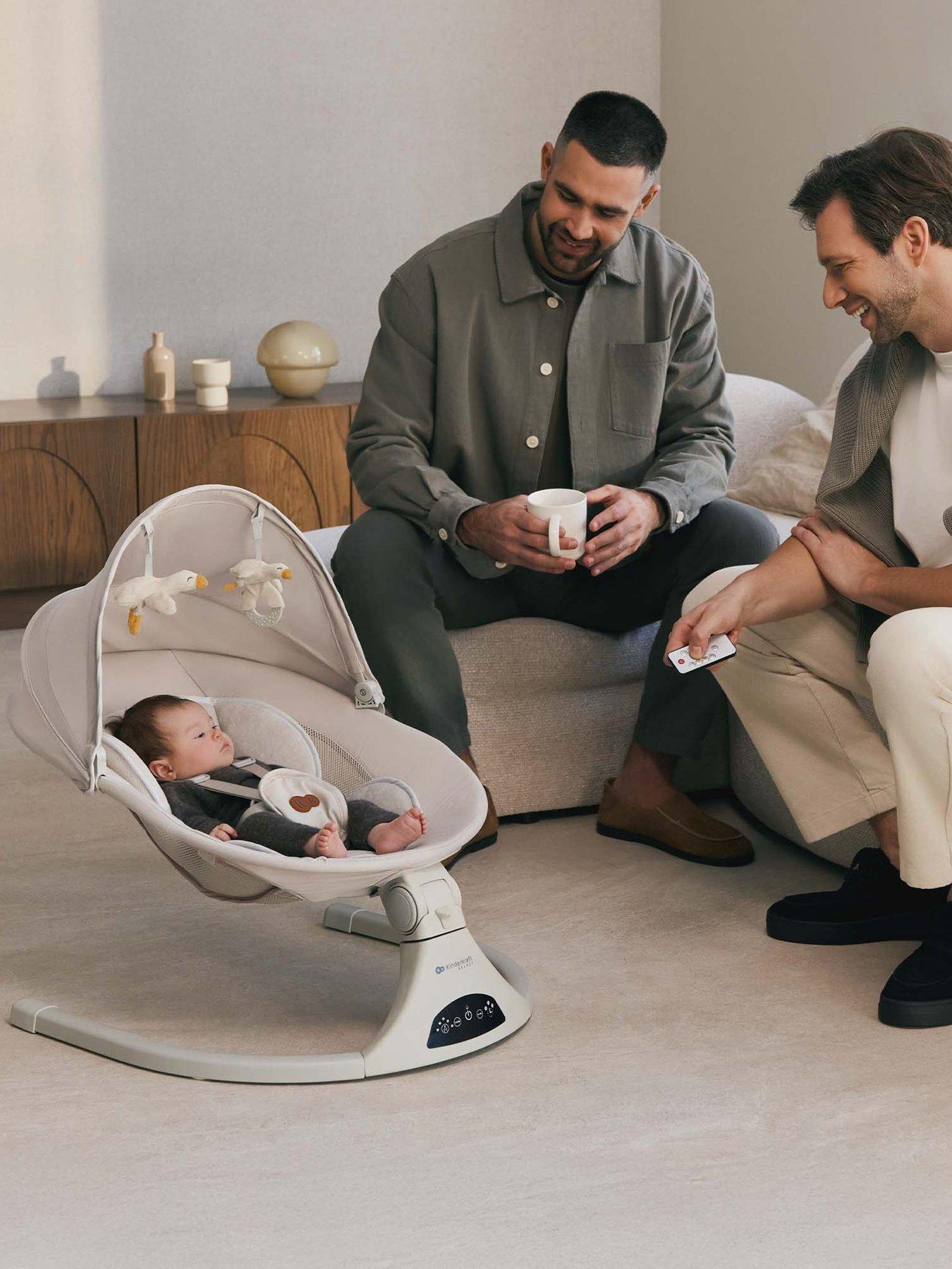 kinderkraft-tulsy-2-in-1-electric-rockerbouncer-grey