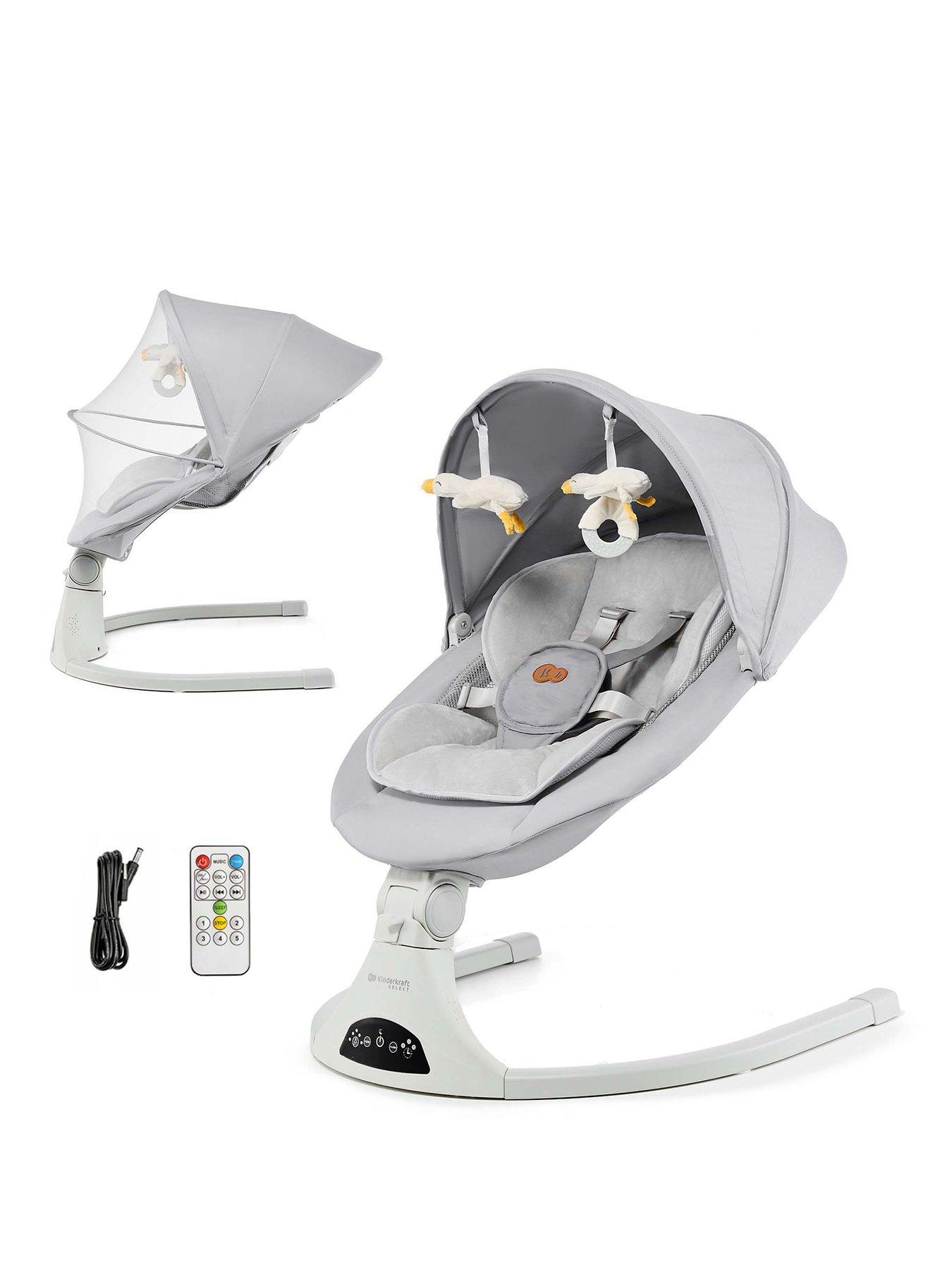  image of kinderkraft-tulsy-2-in-1-electric-rockerbouncer-grey