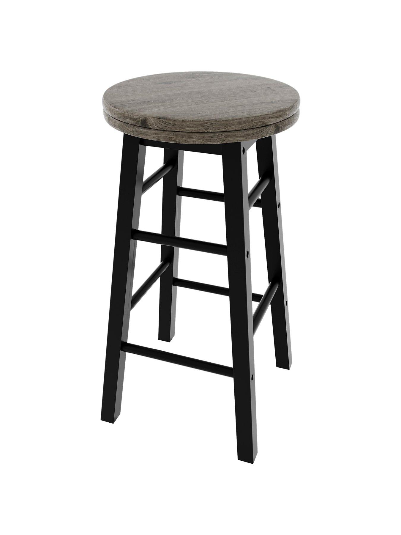 Image 7 of 8 of Vida Designs Chef Vida Wooden Revolving Bar Stool