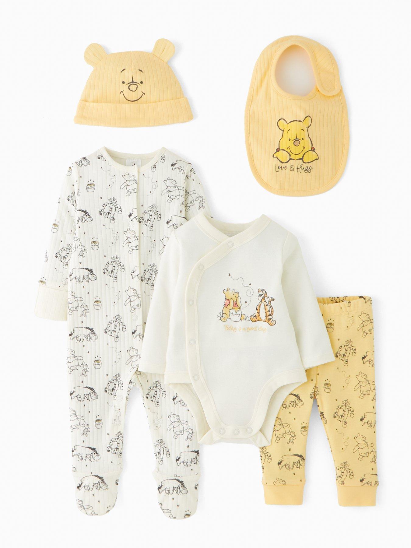  image of winnie-the-pooh-disney-winne-the-pooh-5-piece-baby-gift-set-cream