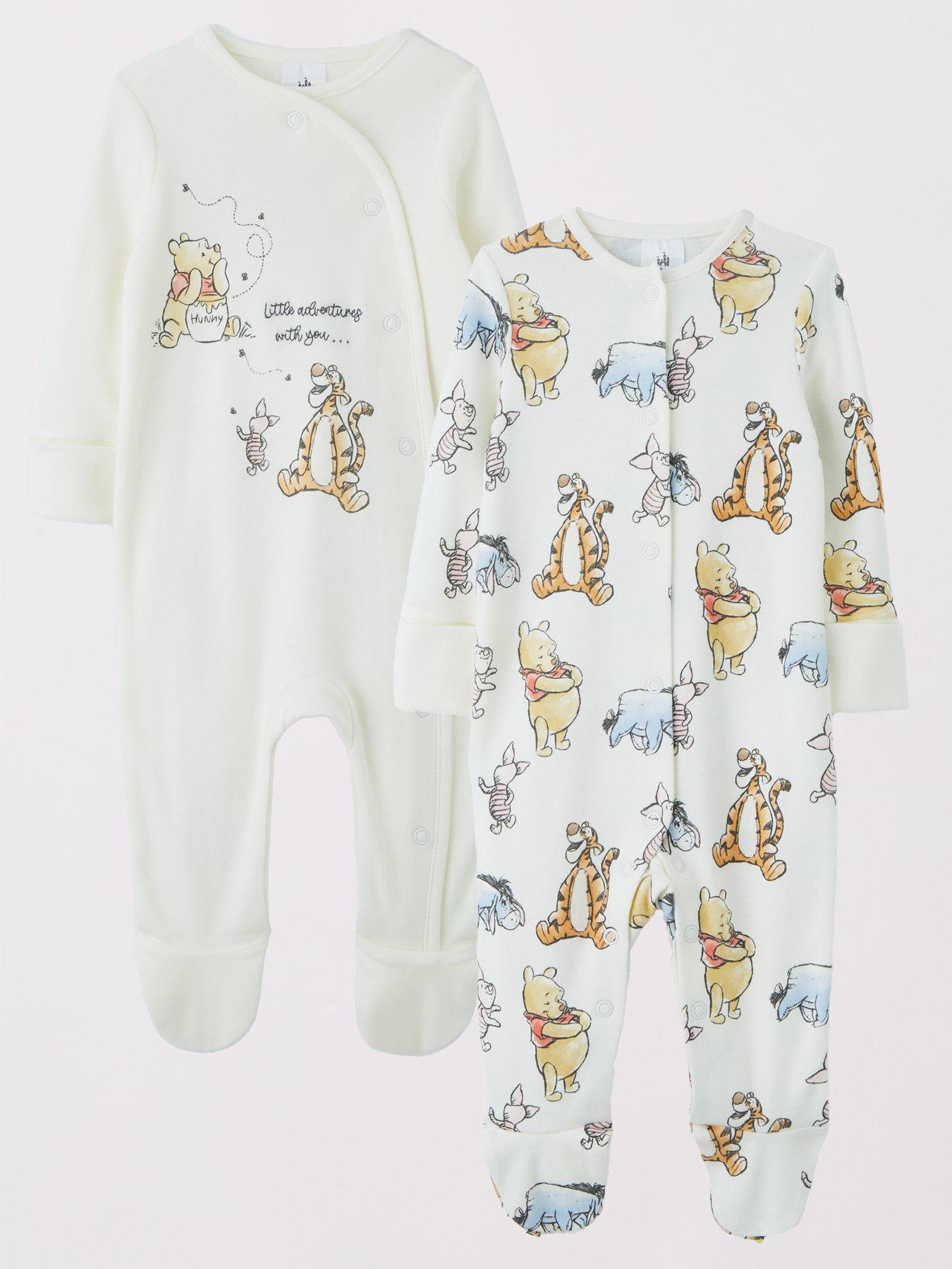 front image of winnie-the-pooh-disney-winnie-the-pooh-2-pack-sleepsuit-cream