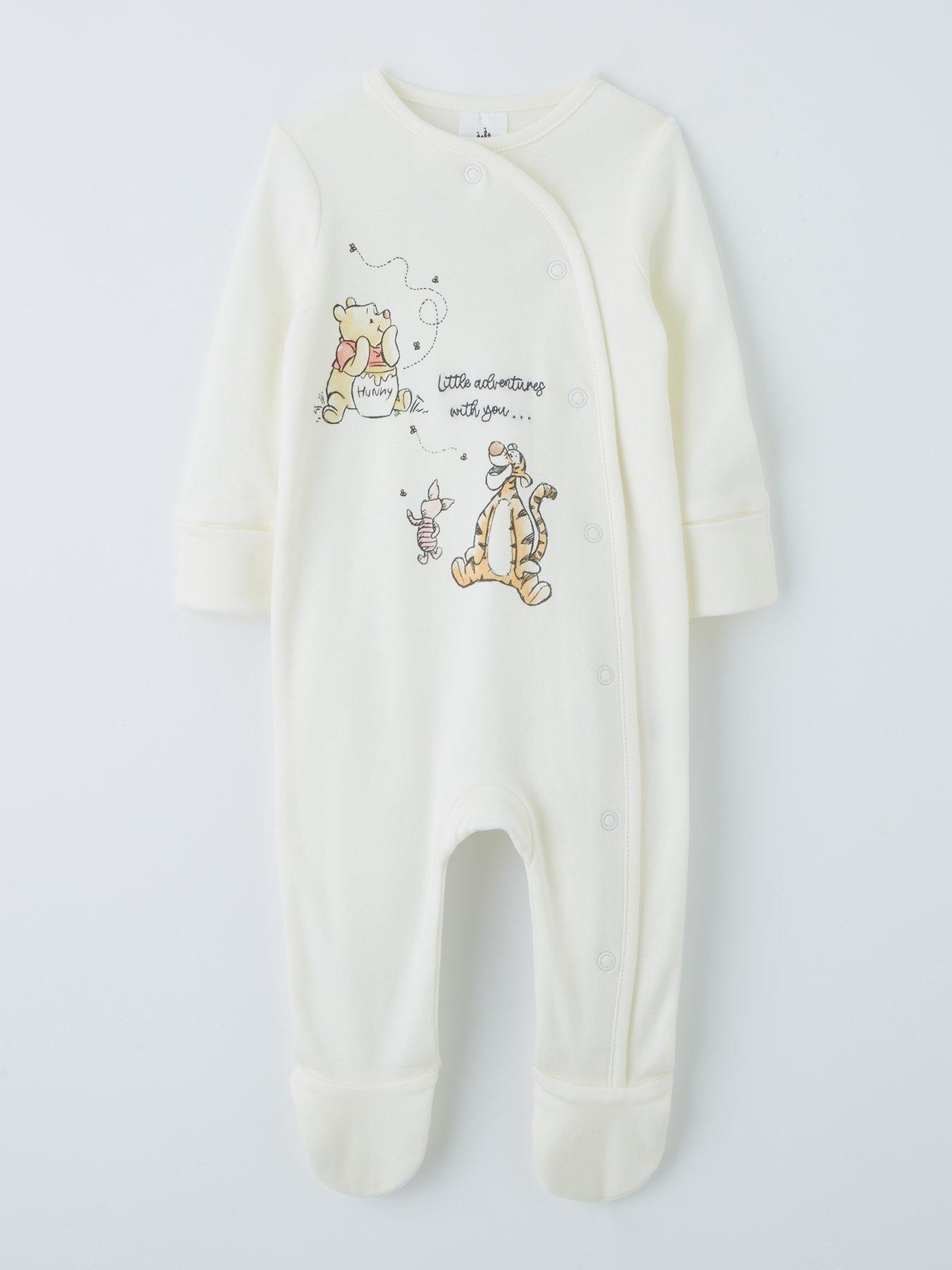  image of winnie-the-pooh-disney-winnie-the-pooh-2-pack-sleepsuit-cream