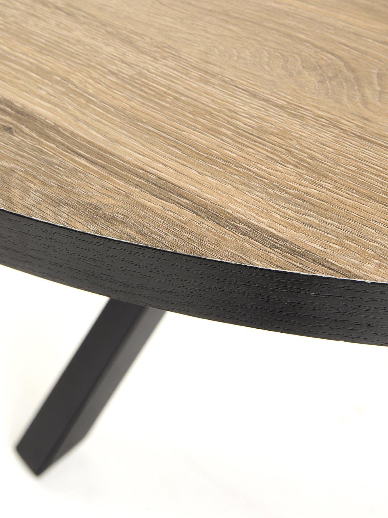  image of very-home-oslo-120cm-round-dining-table-amp-4-marlow-chairs-fscreg-certified