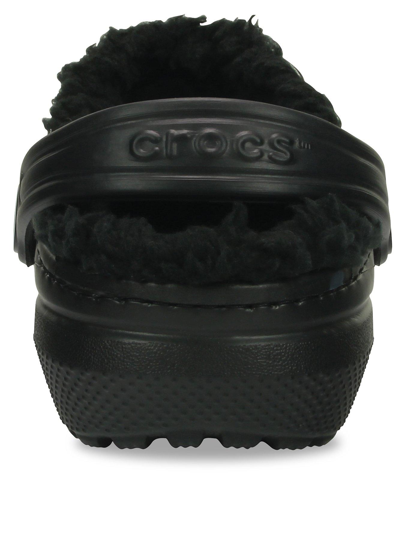 Image 3 of 5 of Crocs Junior/Youth Classic Lined Clogs - Black