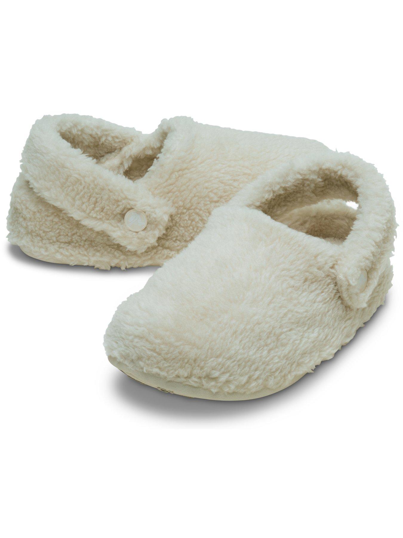 Image 5 of 5 of Crocs Junior/Youth Classic Cozzzy Slippers - Beige