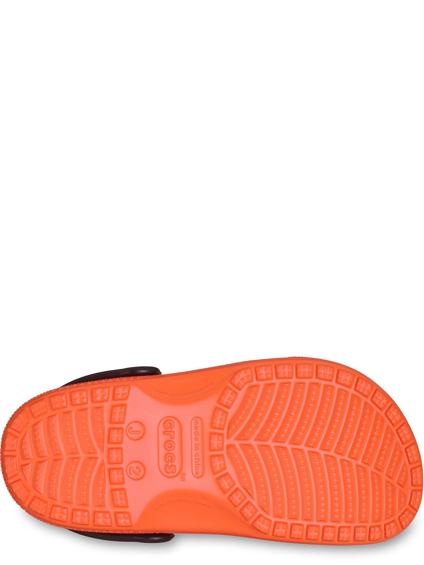 Image 4 of 5 of Crocs Junior/youth Halloween Jack O Lantern Clogs - Orange