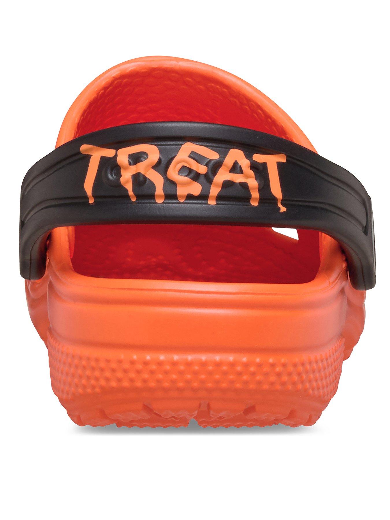 Image 3 of 5 of Crocs Infant/junior Halloween Jack O Lantern Lights Clog - Orange