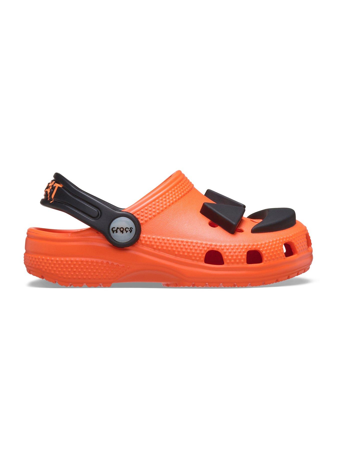 Image 5 of 5 of Crocs Infant/junior Halloween Jack O Lantern Lights Clog - Orange