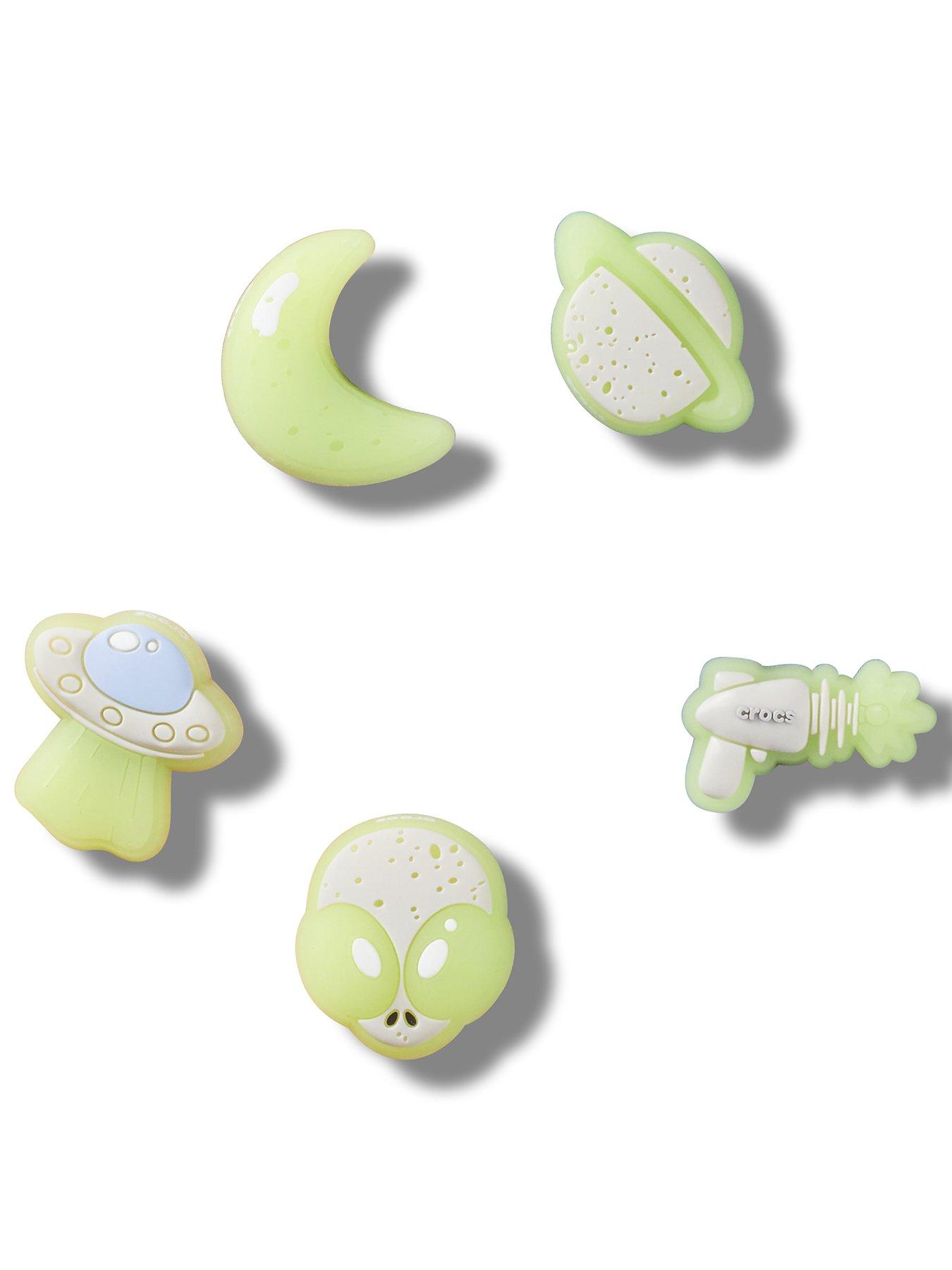 Crocs Glow In The Dark Space 5 Pack - Multi