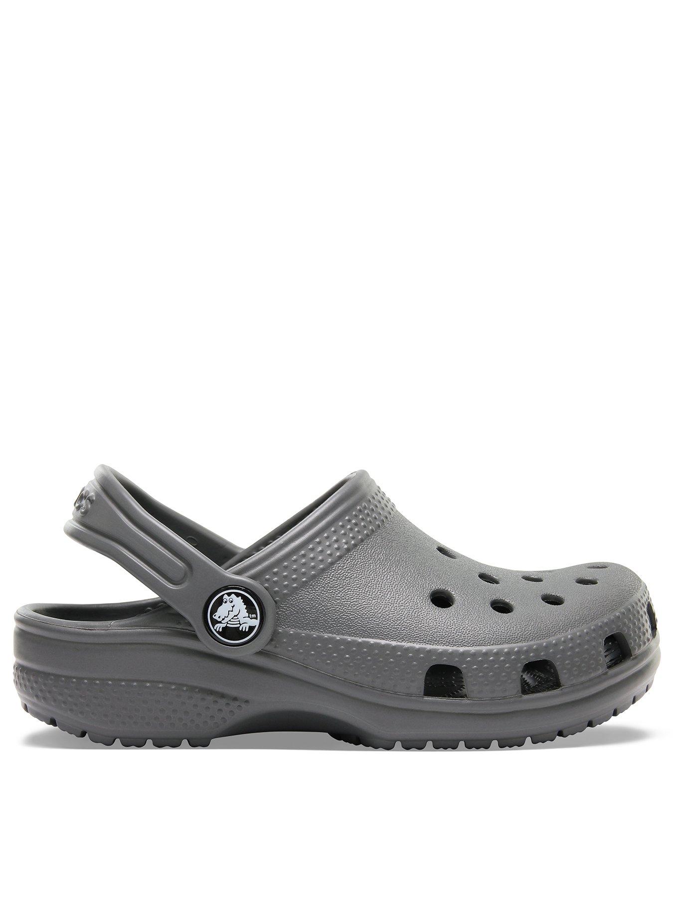 Image 1 of 5 of Crocs Infant / Junior Classic Clogs - Grey