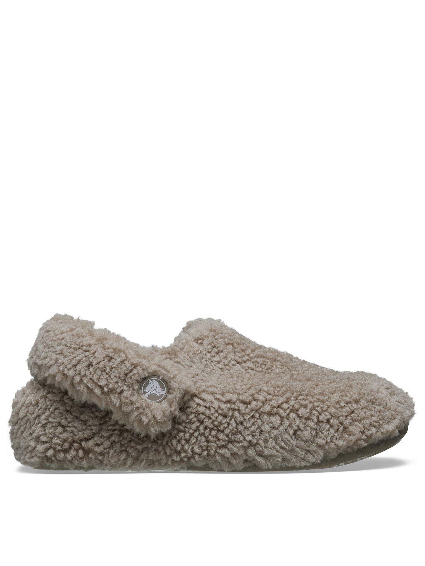 Image 1 of 5 of Crocs Junior/Youth Classic Cozzzy Slippers - Grey
