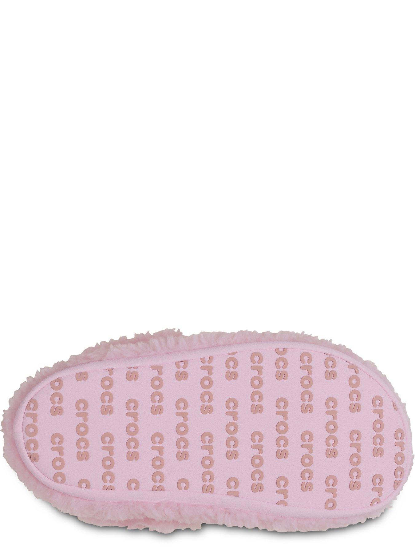 Image 4 of 5 of Crocs Infant / Junior Classic Cozzzy Slippers - Pink