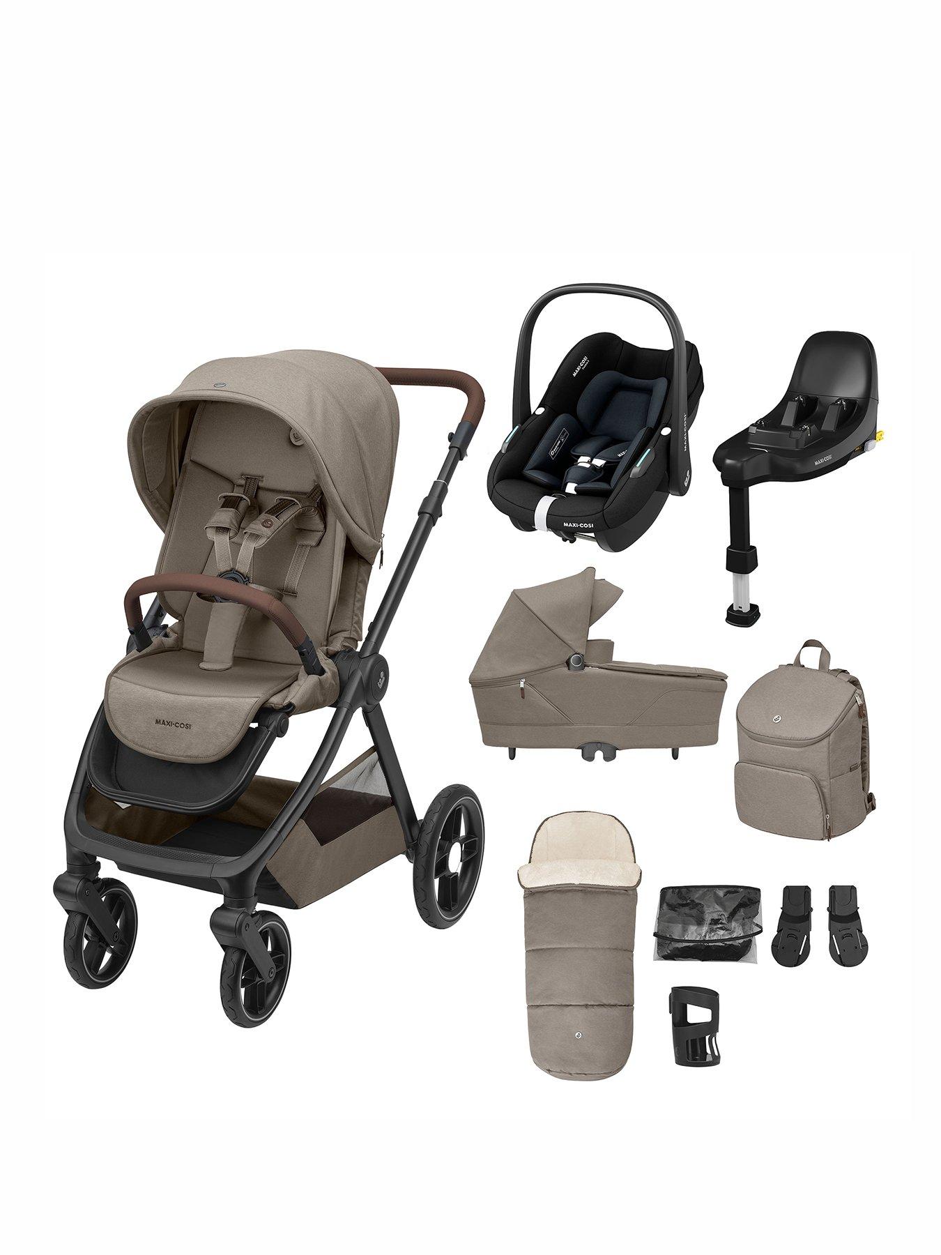 maxi-cosi-oxford-9-piece-select-pushchair-travel-system-twillic-truffle