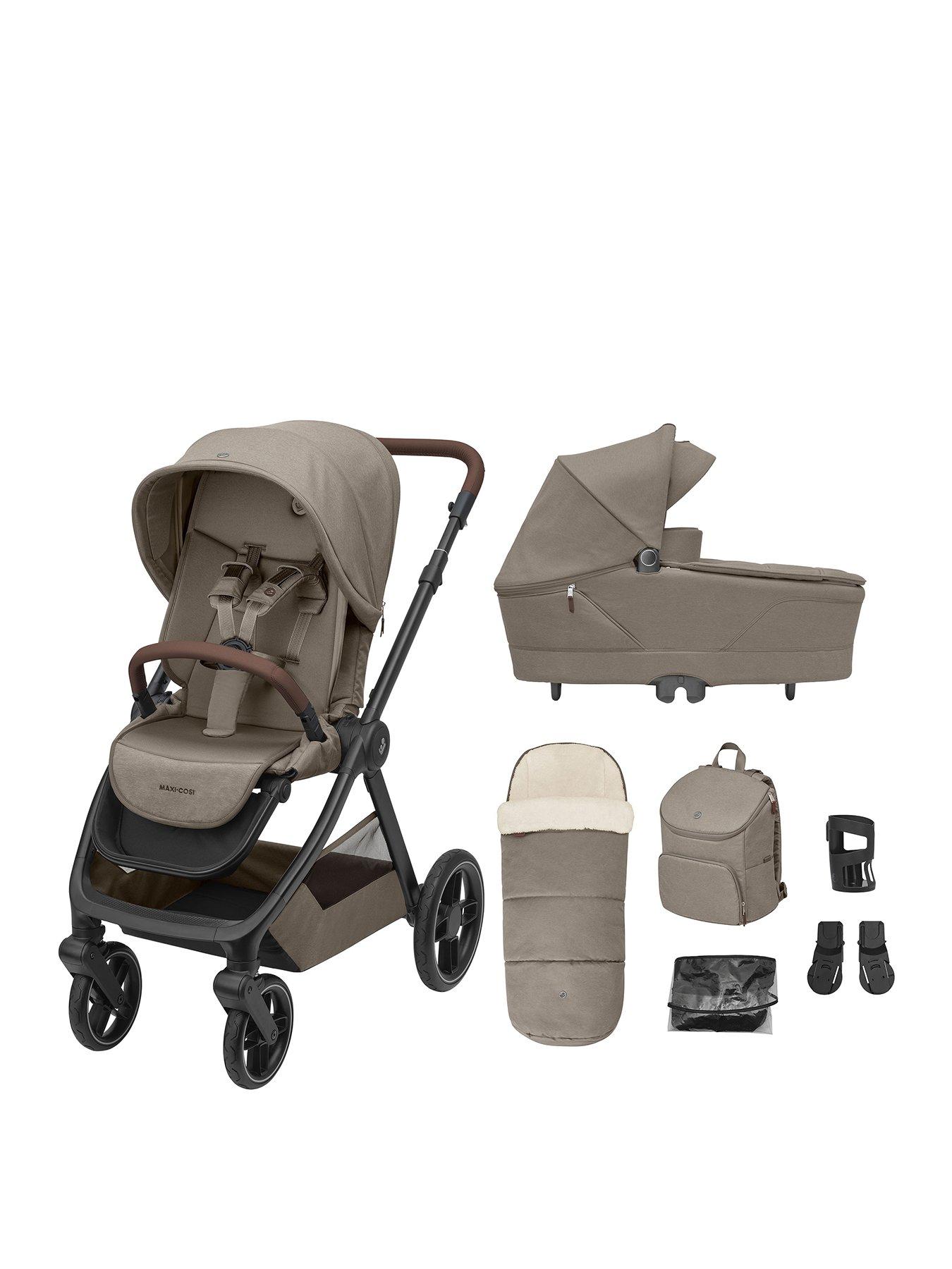 maxi-cosi-oxford-essential-pushchair-bundle-twillic-truffle