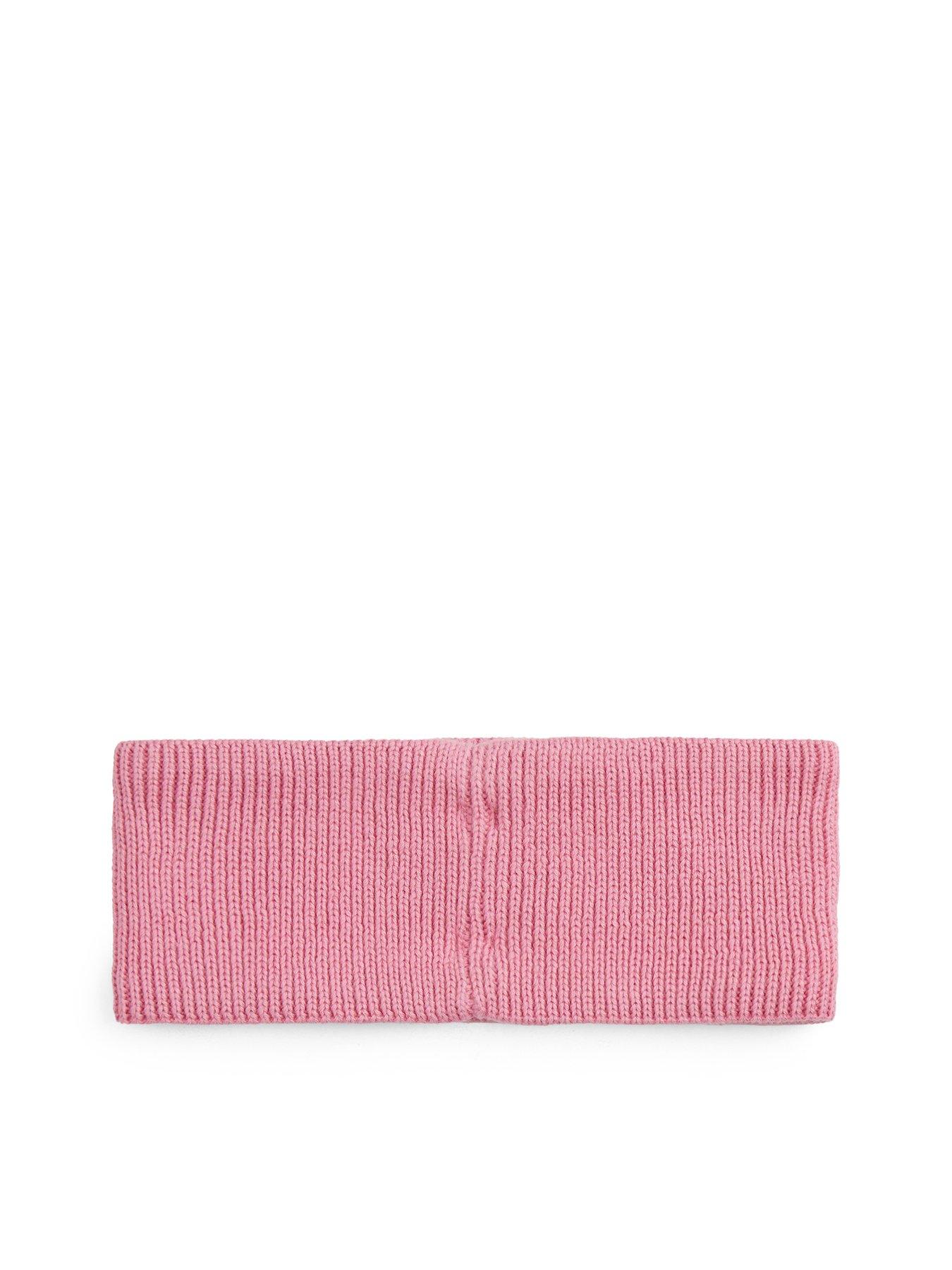  image of tommy-hilfiger-kids-small-flag-headband-mystic-pink