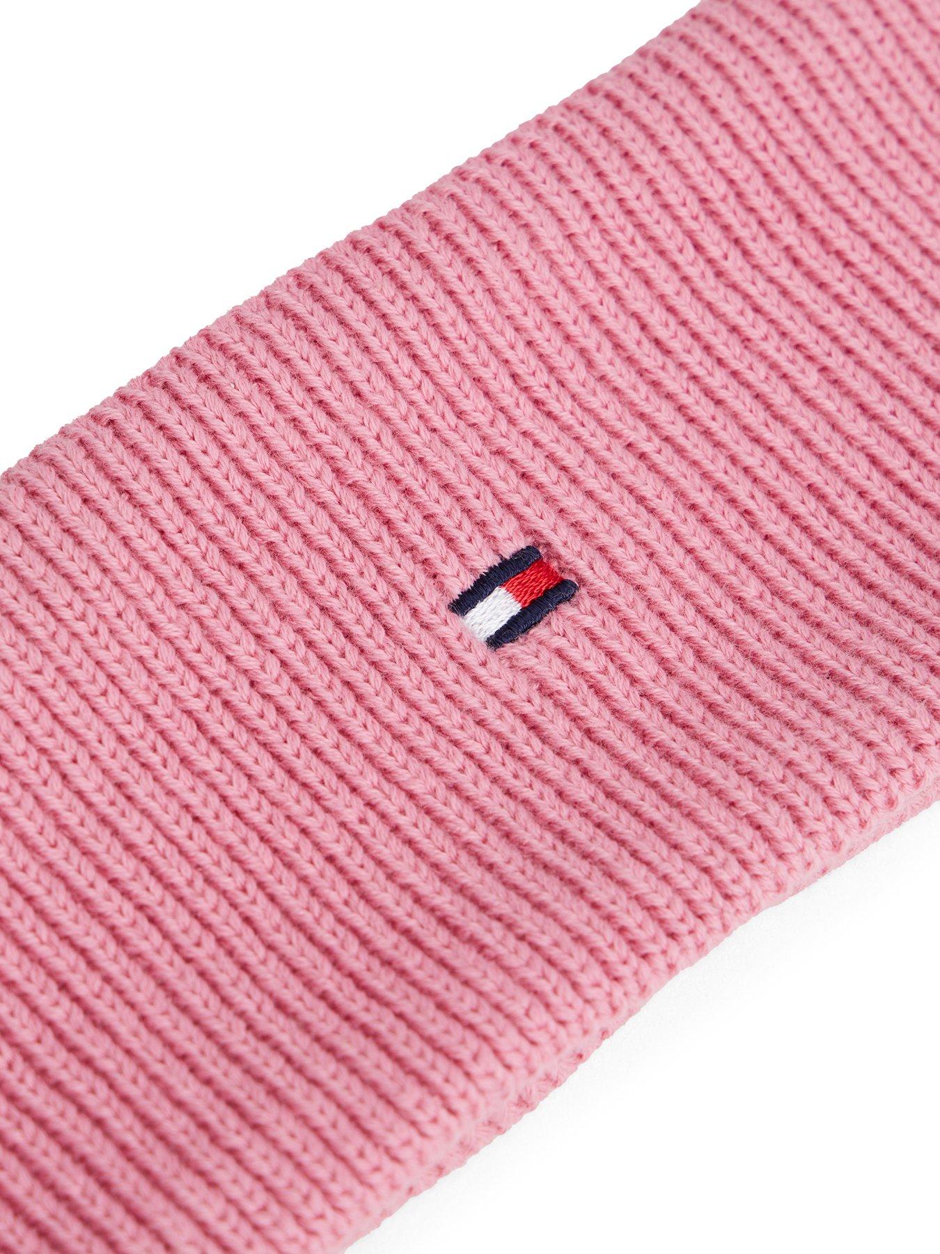  image of tommy-hilfiger-kids-small-flag-headband-mystic-pink
